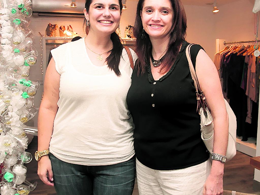 Claudia Ciardiello y Camila Vargas.()