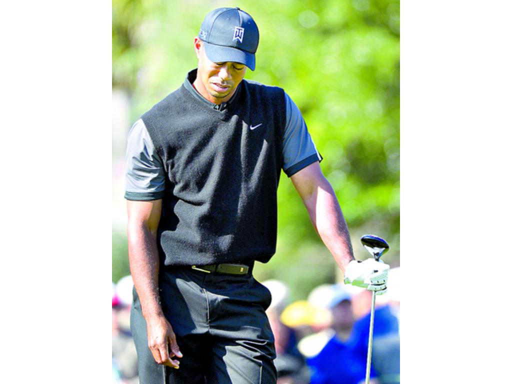 Woods no pudo conquistar ningún torneo grande esta temporada.(AP)