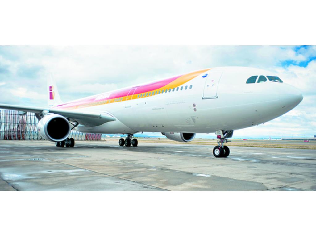 El tercer A-330 que se incorpora a la flota de Iberia lleva el nombre de Panamá.