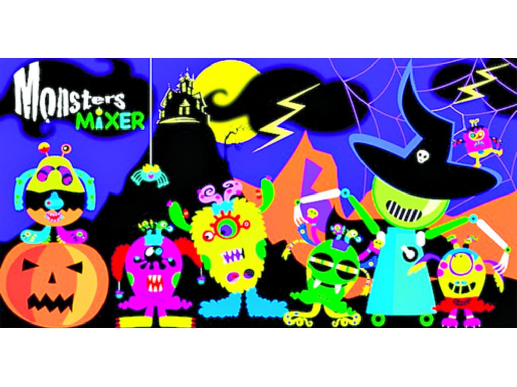 Monsters Mixer. ¿Quieres hacer tus propios monstruos, llenos de color y de divertidas y locas partes? esta es tu oportunidad de hacerlo totalmente gratis, puedes añadir tu propia voz o la de tus familiares a tu monstruo favorito.