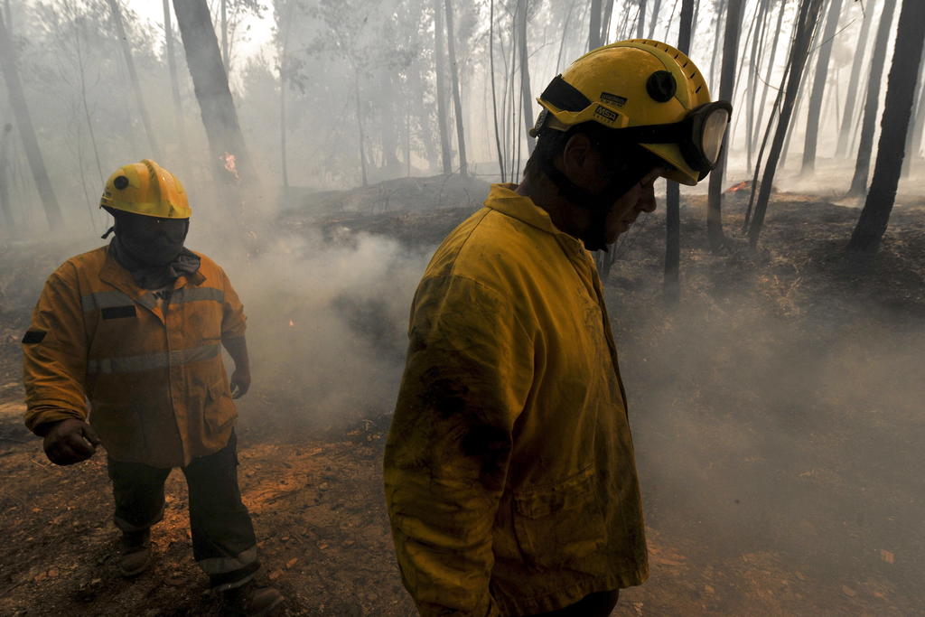 Las autoridades lusas esperan que los mecanismos europeos de asistencia en caso de incendios les permitan contar con más aeronaves para combatir el fuego. Foto/EFE<br>