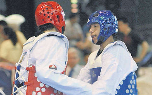 <p>Arriba. México dominó el Taekwondo.</p>