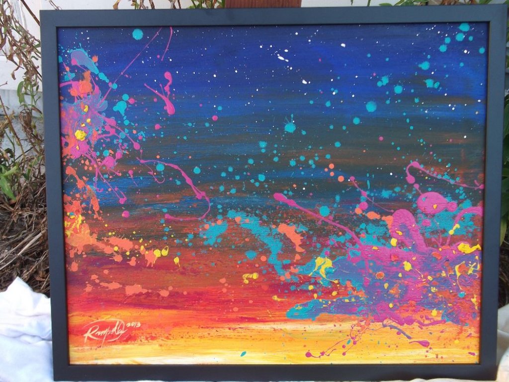 Explosión en el cielo. Imagen/Cortesía<br>