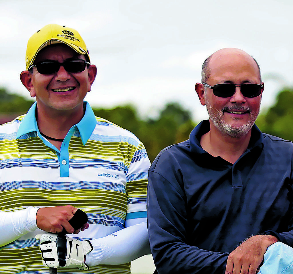 Andy Merchan y Ramiro Díaz.()