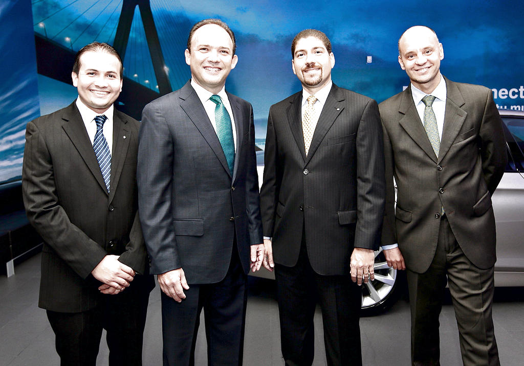 Roberto Pinto, Ricardo Maucci, Gonzalo González y Diego Matthiesen.(Abel RodrÍguez)
