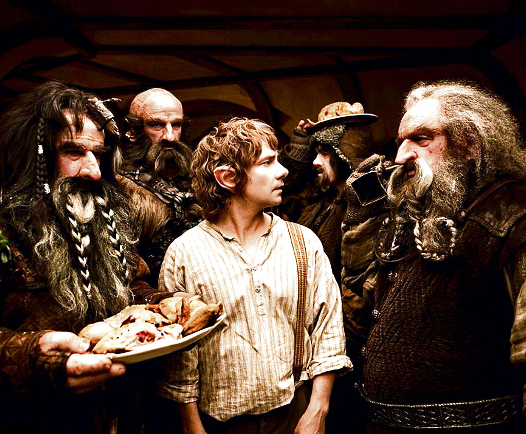 Cinta. Escena del filme The Hobbit, de Peter Jackson.(Archivo.)