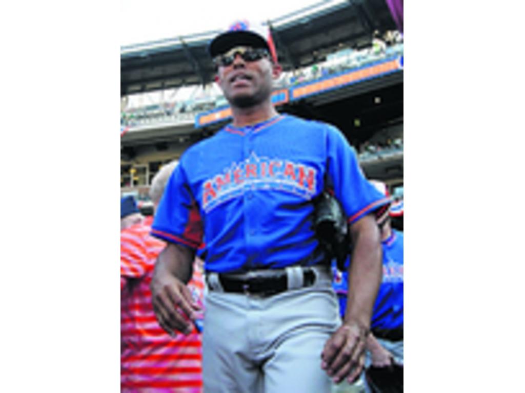Rivera y el número 42. (AP)