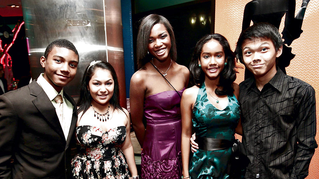 Vladimir Padales, Ana Villarreal, Leilani Quarless, Emily Ayala y Simón Zheung.()
