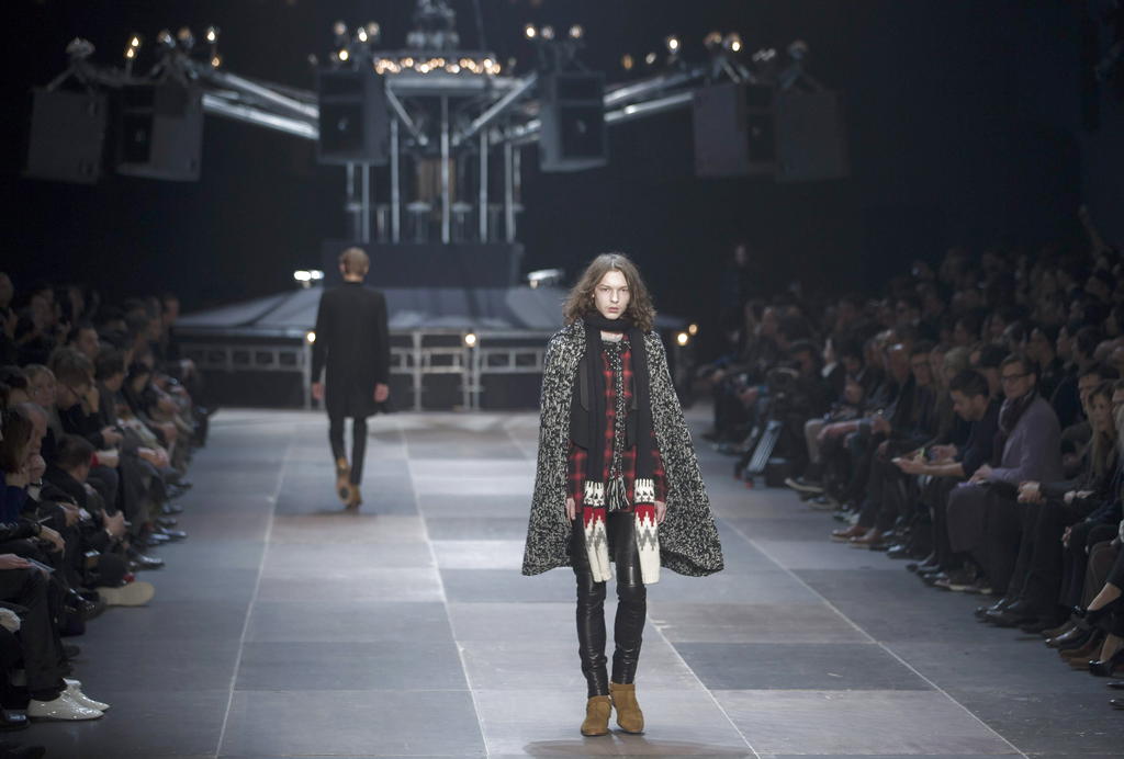 Colección otoño- invierno de Yves Saint Laurent. AP<br>