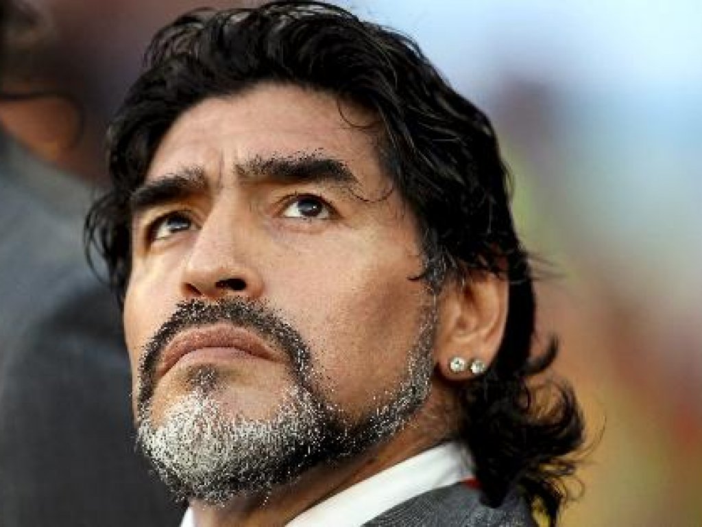 Diego Maradona . Foto/EFE<br>