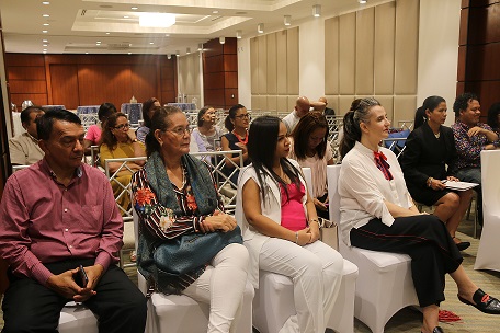 Entre el público había escritores, lectores, intelectuales, docentes... Foto: Cortesía Inac Entre el público había escritores, lectores, intelectuales, docentes... Foto: Cortesía Inac.