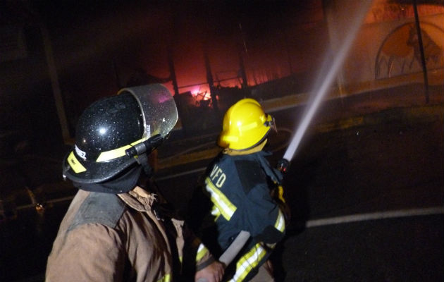 Incendio Bocas del Toro. Foto/Leonardo Machuca