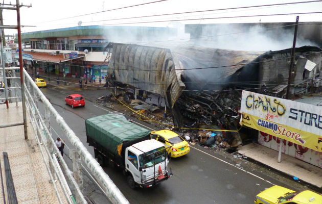 Incendio Bocas del Toro. Foto/Leonardo Machuca