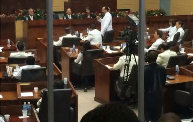 El diputado panameñista Luis Barrías. Foto/Rodrigo Yanis