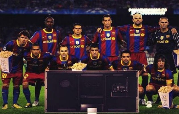 El Barça tendrá que ver las Semifinales de la Champions desde casa luego de ser eliminados.