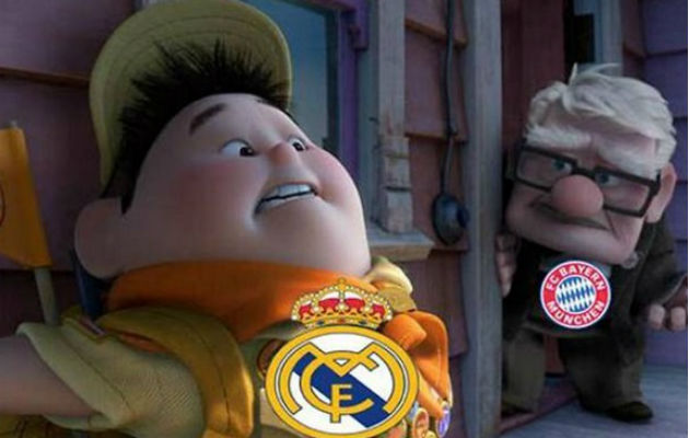 La cara del Real Madrid al enterarse que Bayern será su rival.