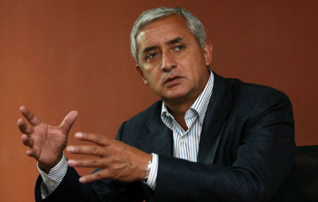 Presidente guatemalteco Otto Pérez Molina. Foto/Archivos