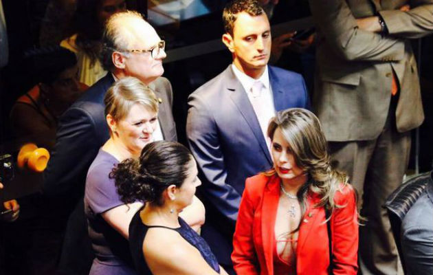 'Paulinha', la provocadora diputada que juró su cargo y alborotó las redes. Redes sociales.