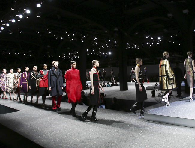 Prada Fashion Week de Milán. Foto.AP