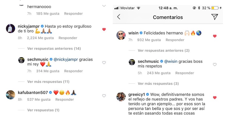 El Sech ignra a Kafú en Instagram tras felicitarlo por Sueños, su primer disco. Foto: @sechmusic. El Sech ignora a Kafú en Instagram tras felicitarlo por Sueños, su primer disco. Foto: @sechmusic.