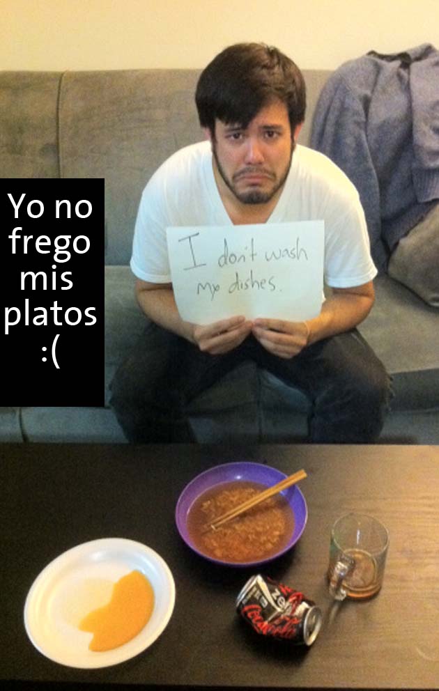 Una llamada de la página web Thrill que solicita fotos de "Humillación de compañero de piso"
