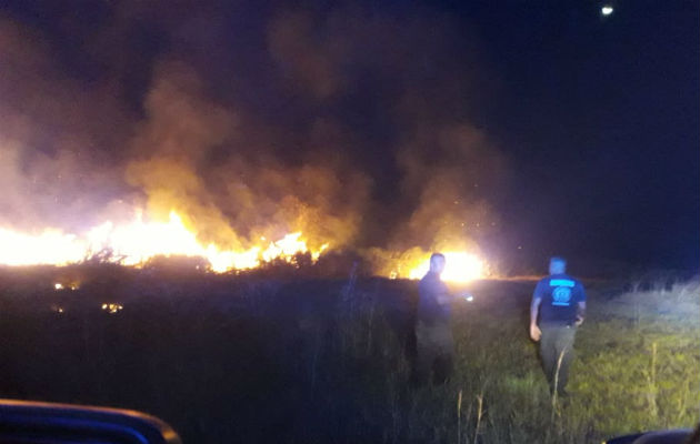 La mayor parte de incendios son provocados por el hombre. Archivo