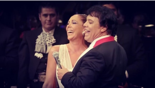 Isabel Pantoja y Juan Gabriel. Foto: Intagram