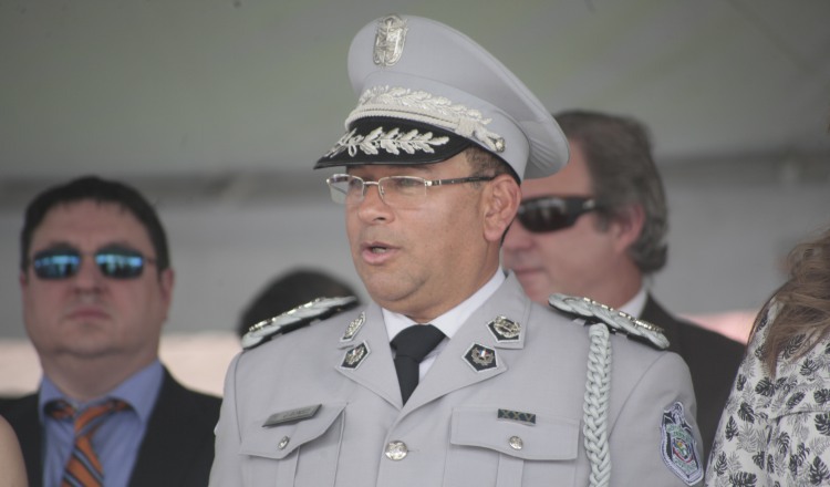 Jacinto Gómez, comisionado de la Policía Nacional. Foto de archivo