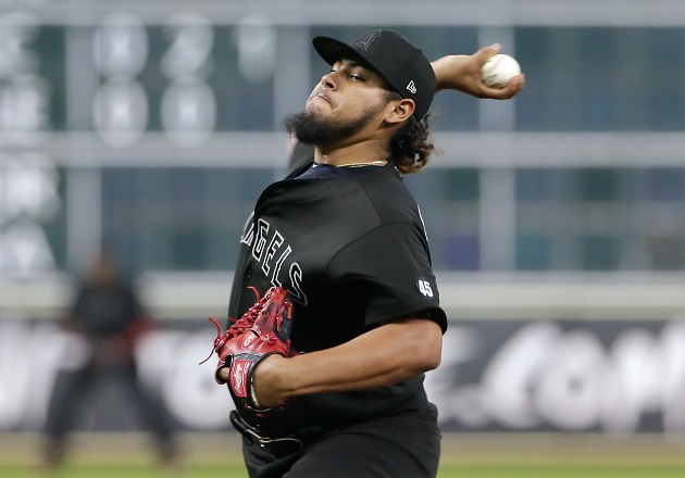 Jaime Barría. Foto:AP