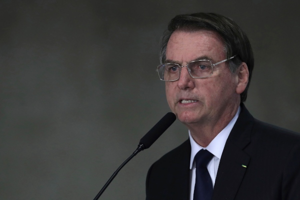 Estudios anteriores señalaban que antes de la toma de posesión, que tuvo lugar el pasado 1 de enero, el 65% de los brasileños esperaba que Bolsonaro hiciera un gobierno excelente o bueno. FOTO/AP