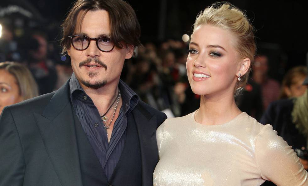 Johnny Depp y Amber Heard.