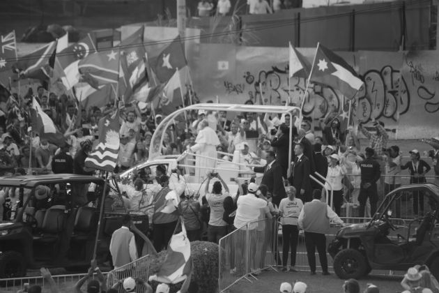 La Jornada Mundial de la Juventud (JMJ) permitió la vivencia de la hermandad entre propios y visitantes, sin distingos de nacionalidad, raza ni religión. Foto: Epasa.