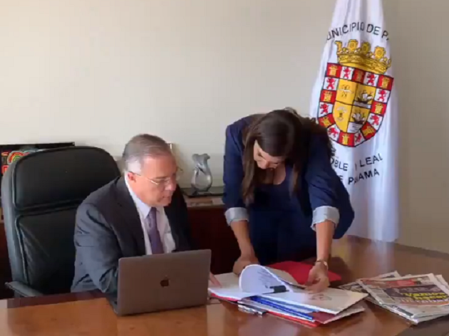 José Luis Fabrega tomó posesión como alcalde el 2 de julio ante el Consejo Municipal.