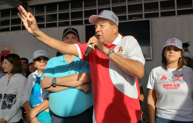 Ricardo Martinelli es postulado como candidato a la Alcaldía de Panamá por el Partido Alianza. Foto: Panamá América.