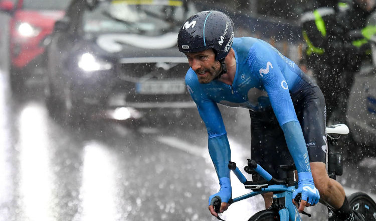 José Joaquín Rojas en una etapa del Giro Foto EFE