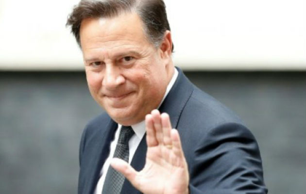 El presidente Juan Carlos Varela viajó a Europa. Foto: Archivo