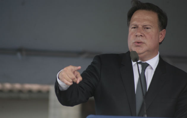 Presidente Juan Carlos Varela.