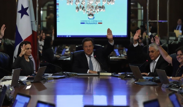 El Consejo de Gabinete aprobó el proyecto de ley de la quinta papeleta, que remitirá a los diputados. /Foto Cortesía