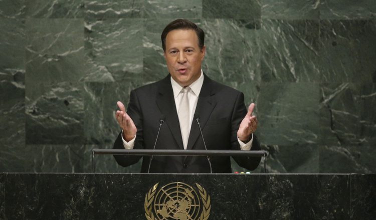 Juan Carlos Varela, presidente de Panamá.