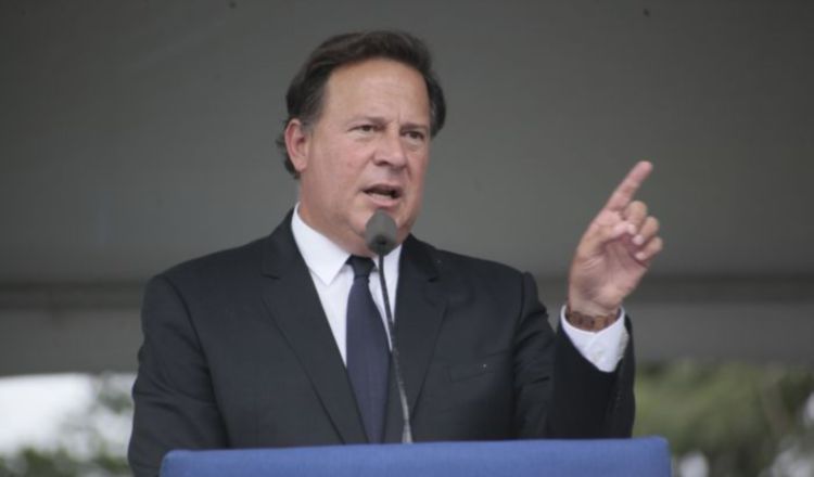 Juan Carlos Varela, presidente de la República de Panamá. 