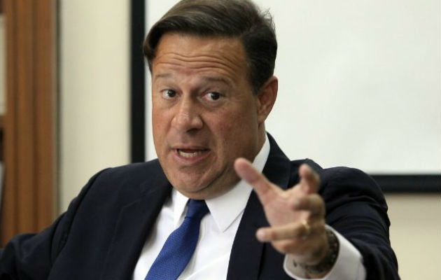 Juan Carlos Varela, presidente de la República de Panamá.