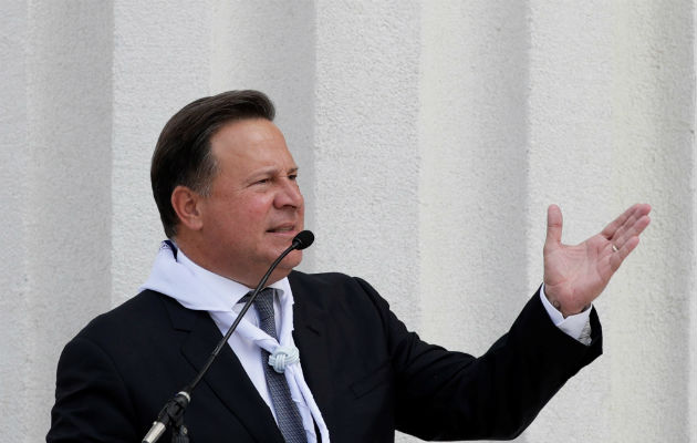 Juan Carlos Varela mantiene una controversia con el gobierno chavista. Foto: Archivo/Ilustrativa.