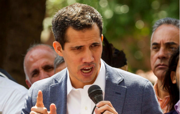 Juan Guaidó se autoproclamó presidente interino del país. Foto: Archivo/Ilustrativa. 