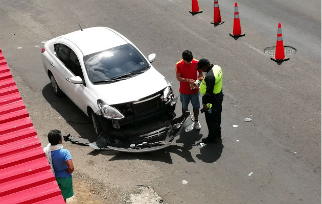Ser registraron atropellos y colisiones. Foto: Eric A. Montenegro.