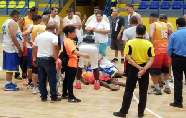 El deportista estaba aparentemente sano.