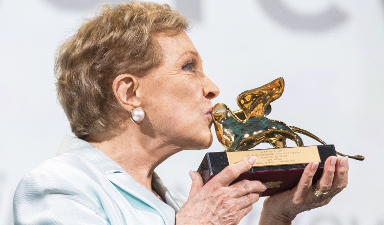 La actriz británica Julie Andrews.  AP