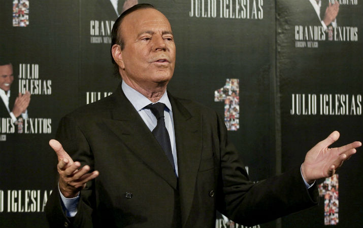 Julio Iglesias. Foto: Archivo