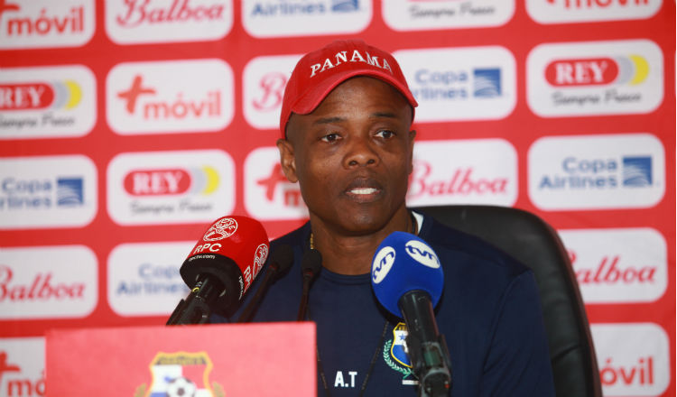 Julio César Dely Valdés técnico de Panamá. Foto:Anayansi Gamez