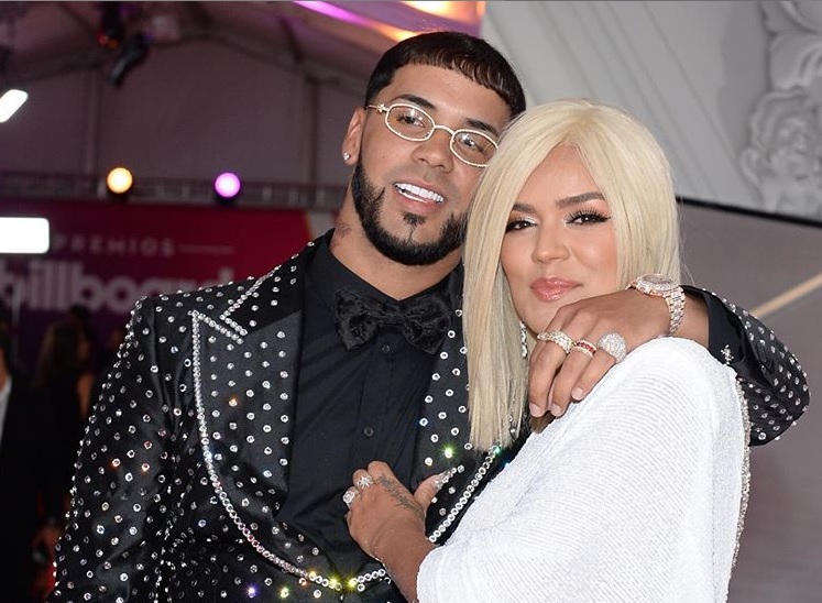 Anuel AA y Karol G. Foto: Instagram