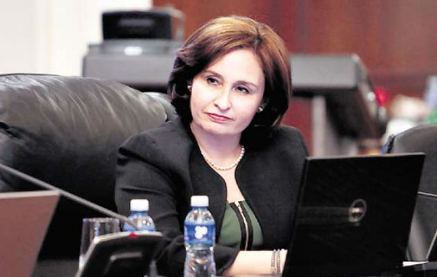 Kenia Porcel, procuradora general de la Nación.